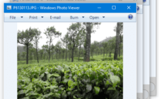 Исправление Windows Photo Viewer открывает несколько окон при выборе нескольких файлов в Windows 10