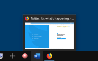 Как отключить предпросмотр панели задач в Windows 10 и более ранних версиях