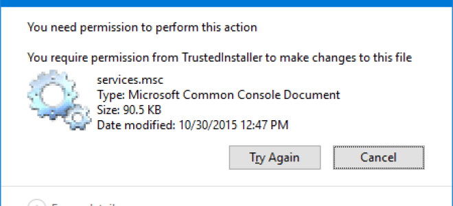 Как запускать программы как TrustedInstaller для записи в определенные ключи или файлы реестра