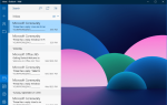 Цвет фона или изображения приложения Windows 10 Mail — Как изменить?