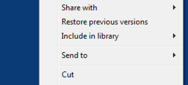 Как добавить значок в контекстное меню в Windows 7 и выше
