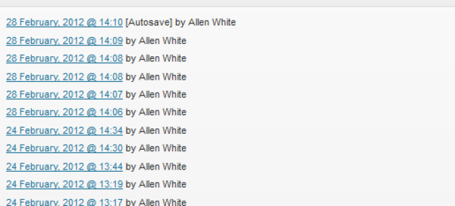 Как отключить, удалить или ограничить ревизии в WordPress