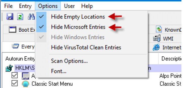 Чистая загрузка Windows с помощью утилиты автозапуска