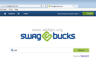 Удалить Swagbucks.com поиск и панель инструментов SwagBucks (Руководство по удалению)