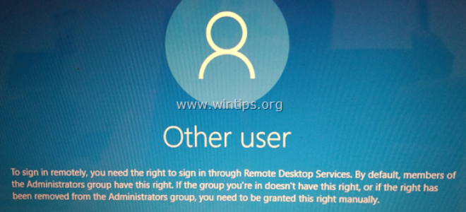 ИСПРАВЛЕНИЕ: Для удаленного входа требуется право входа через Службы удаленных рабочих столов — Server 2016 (решено)