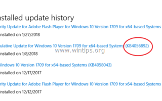 ИСПРАВЛЕНИЕ: Windows 10 Update KB4056892 не удается установить 0x800f0845