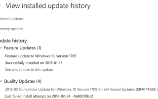 [Исправить] Windows Update 0x80070BC2 Ошибка в Windows 10