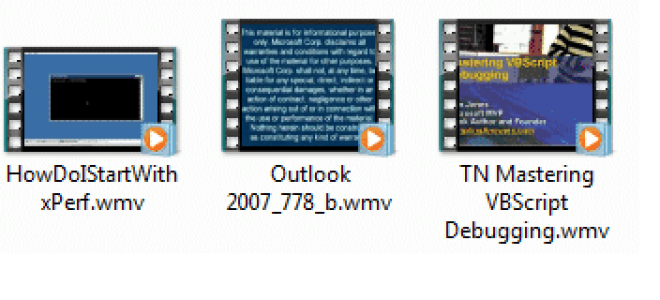 Как удалить кинопленку (видео звездочки) из видео миниатюр в Windows 7
