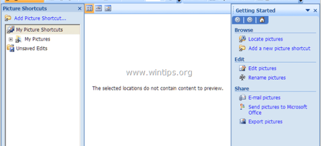 Как установить Office Picture Manager в Office 2013, 2016 или 365.