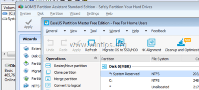 Как изменить размер раздела в Windows.