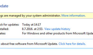 Проблемы с обновлением Windows 10