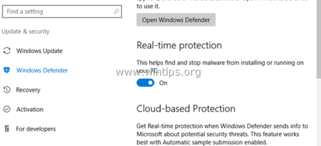 Как отключить или удалить антивирус Защитника Windows в Server 2016