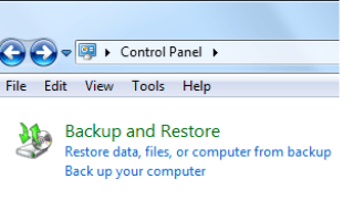 Исправление резервного копирования и восстановления Windows 7, не запускающегося после удаления Acronis True Image