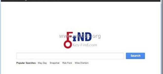 Как удалить браузер угонщик Key-Find.com (Руководство по удалению)