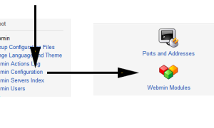 Webmin Настройка FTP-сервера Руководство |