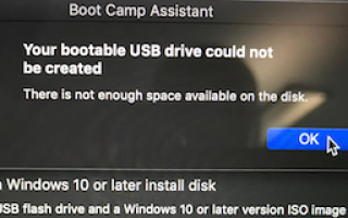 Проблемы с MacOS Mojave Boot Camp