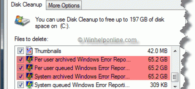 Серьезная проблема очистки диска в Windows, вызванная неработающей регистрацией