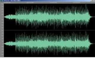 Как вырезать или иным образом редактировать MP3 или другой аудиофайл
