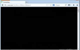 Как исправить проблему с черной страницей в Firefox