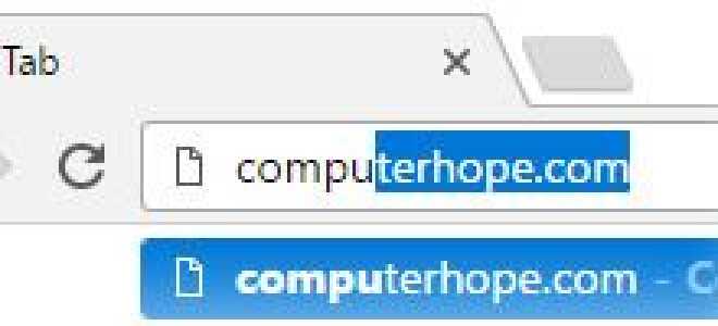 Как очистить историю моей адресной строки?