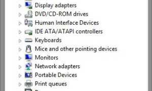Устройство базовой системы Windows Device Manager под другими устройствами