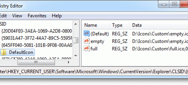 Значок корзины не обновляется при использовании пользовательских значков