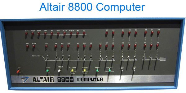 Альтаир 8800 Компьютер