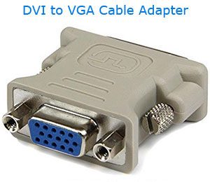 Кабель-адаптер DVI-VGA