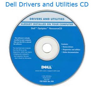Компакт-диск с драйверами и утилитами Dell