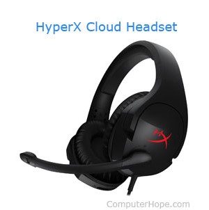 Гарнитура HyperX Cloud с микрофоном