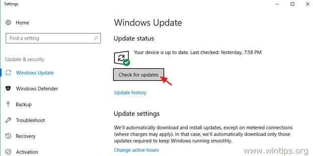 Windows 10 проверяет наличие обновлений