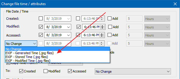 изменить дату последнего изменения файла или отметку времени.