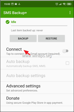 SMS Backup-Restore