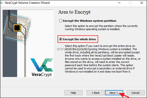 Системный диск VeraCrypt