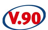 Стандартный логотип V.90