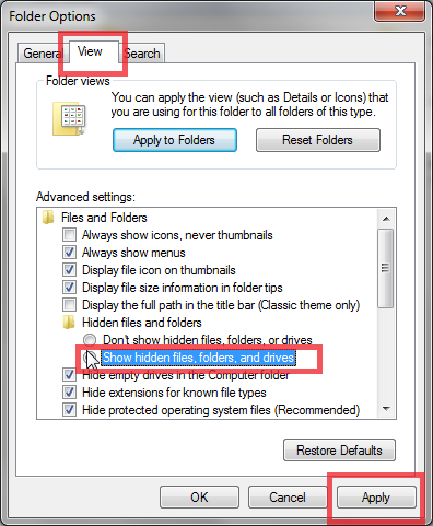 Перестройка Icon Cache для Windows Vista и 7