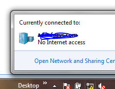 клиенты с прямым доступом не подключены к интернету при подключении к локальной сети