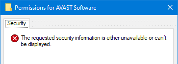 удалить ключ реестра программного обеспечения avast
