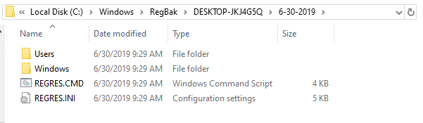 Полное резервное копирование реестра Windows 10 - утилита резервного копирования и восстановления реестра