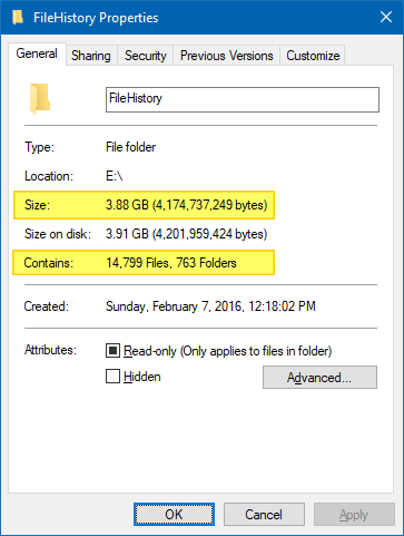история файлов очистить старые версии - fhmanagew.exe