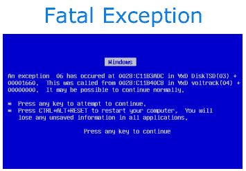 Windows синий экран смерти