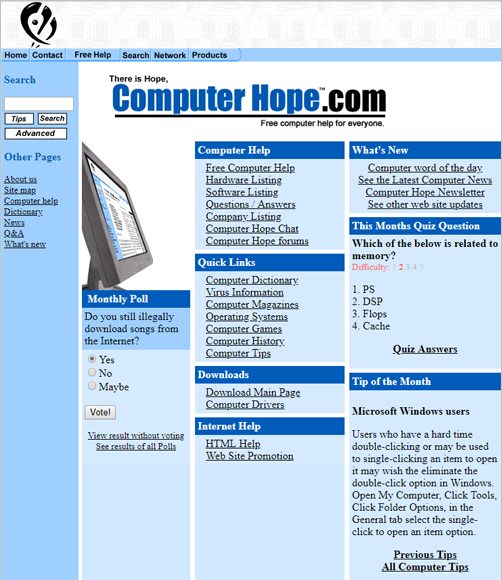 Компьютер Надежда в 2004 году.