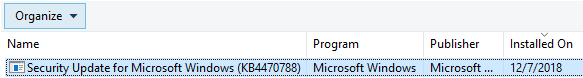 windows update kb установка даты и времени панель управления