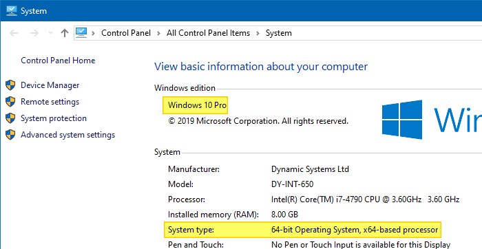 найти версию Windows 10