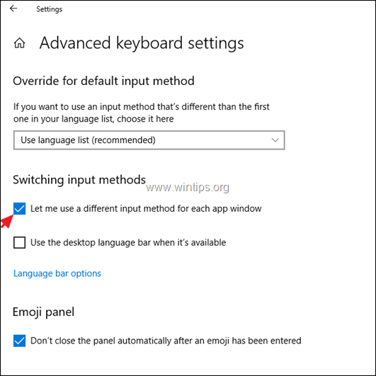 FIX Windows 10 меняет язык ввода на свой