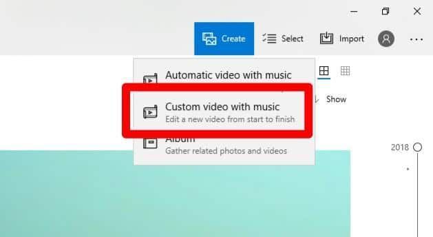 объединить или объединить видео с помощью приложения Windows 10 фото