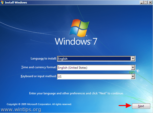Windows 7 загрузки