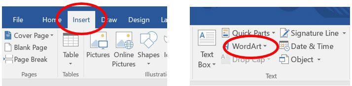 Microsoft Word - добавьте Word Art
