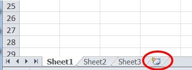 Добавить рабочий лист в Excel 2010 и более ранних версиях