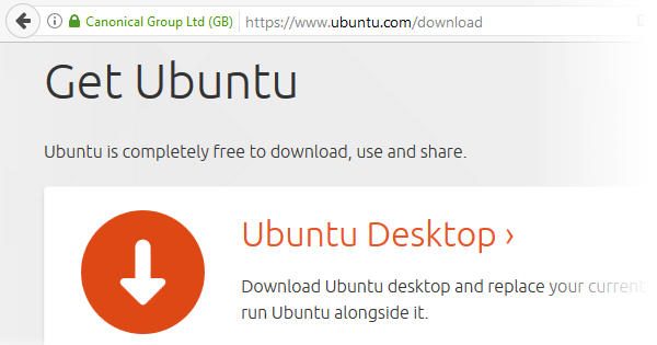 Загрузка Ubuntu